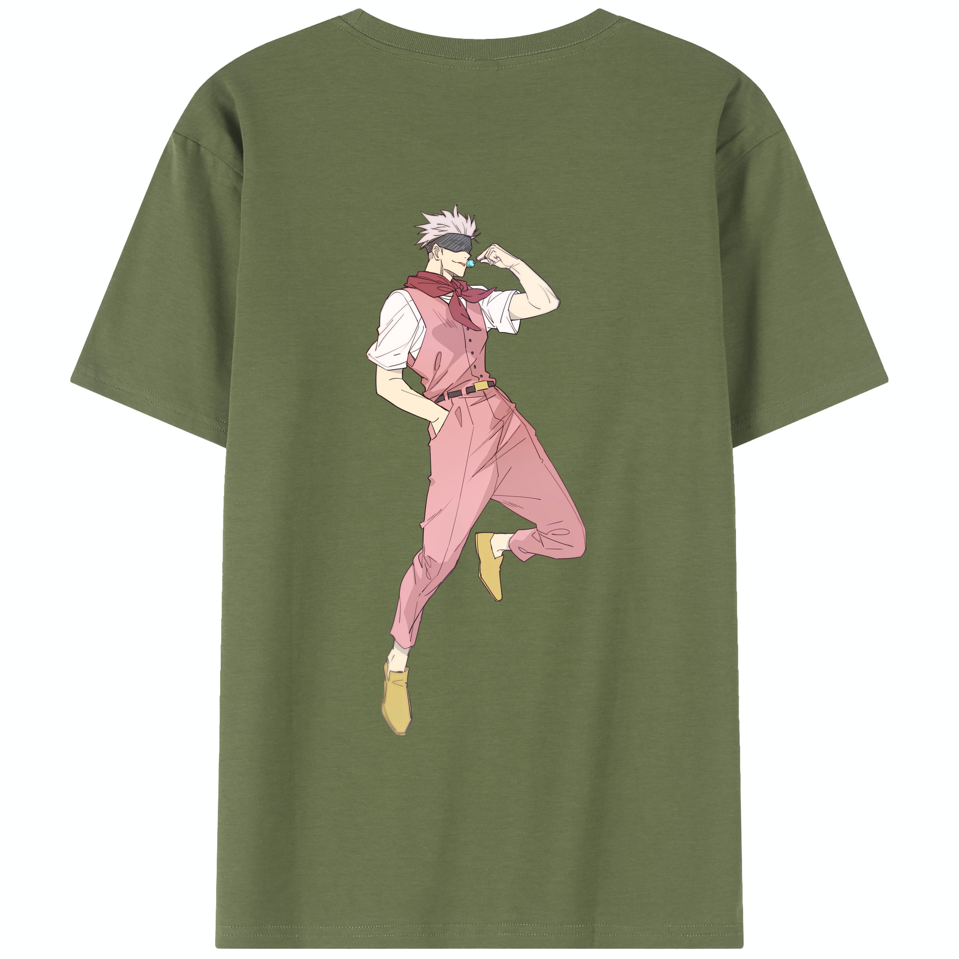 （画像用） 呪術廻戦 Jujutsu Kaisen 綿100％半袖Tシャツ（背面プリント）